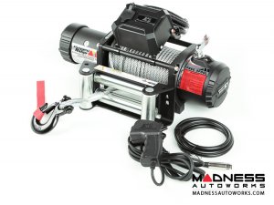 Jeep Wrangler JK Nautic 12,500 lb. Winch w/ Steel Cable - Waterproof Jeep Wrangler JK Nautic 12,500 lb. Winch w/ Steel Cable - Waterproof
